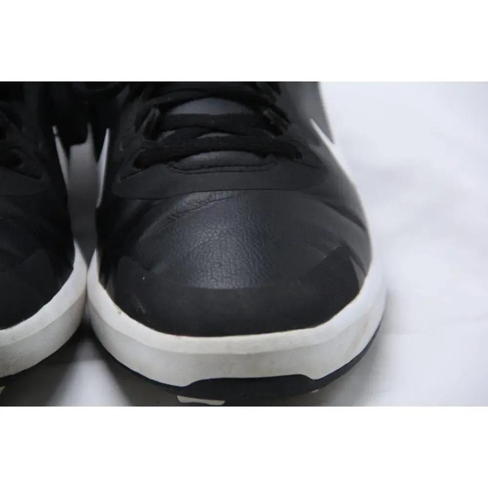 Nike Infinity G Golf Shoes Mens Sz 10 Black Leather Spikes Spikeless CT0531-001